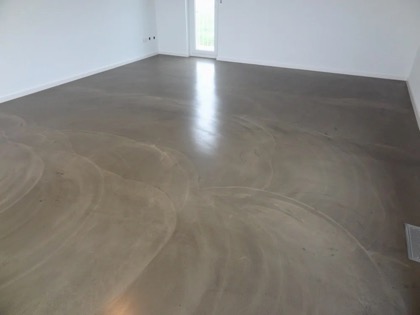 Spachtelboden Beispiel 2